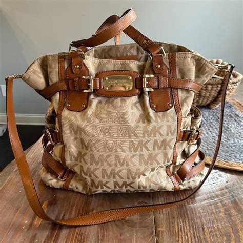 michael kors large satchel purse brandy color|Michael Kors satchel on sale.